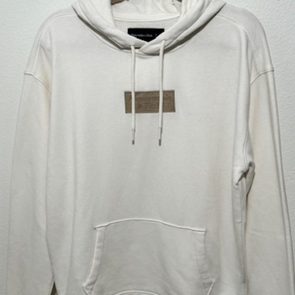 Abercrombie & Fitch Cream Hoodie